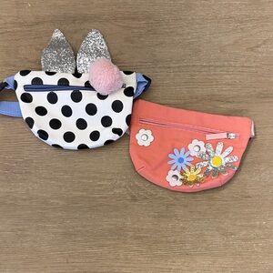 Target Kids Polka Dot and Floral Fanny Pack Set